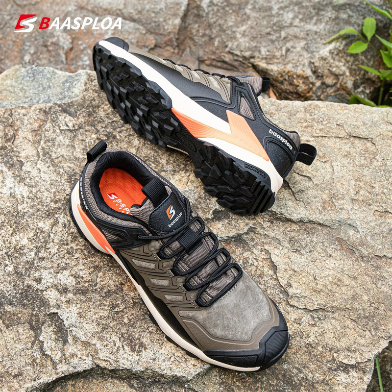 „Baasploa“ vyriški žygių batai Naujos mados vyriški sportbačiai lauke, neperšlampami laisvalaikio sportbačiai, neslystantys, dilimui atsparūs vyriški batai