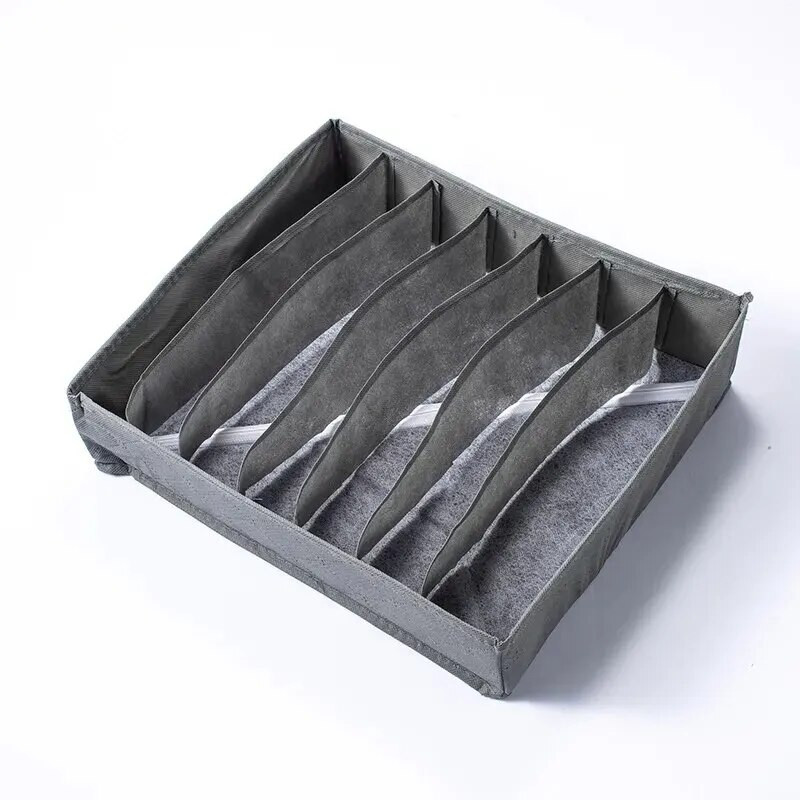 3 dalių sulankstoma neaustinių apatinių drabužių laikymo dėžutė, skirta bambuko medžio anglies liemenėlės apatinių drabužių laikymui