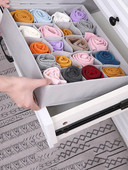 Συρταριέρα Κουτί αποθήκευσης εσωρούχων Φοιτητική ντουλάπα Πτυσσόμενη εσώρουχα Κουτί ταξινόμησης Υφασμάτινες κάλτσες τέχνης Κουτί αποθήκευσης