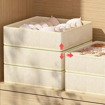Бельо Сутиен Органайзер Кутия за съхранение Гащи Чорапи Кутии за съхранение Гардероб Органайзери за дрехи Спалня Шкаф Чекмедже Разделителна кутия