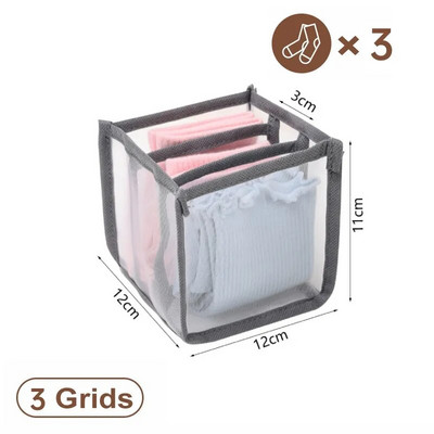 Apatiniai rūbai Liemenėlė Organizatorius Dėžutė Kelnaitės Kojinės Dėžutės Drabužių spinta Drabužiai Organizatoriai Miegamojo Spintelė Stalčių skyriklio dėžutė