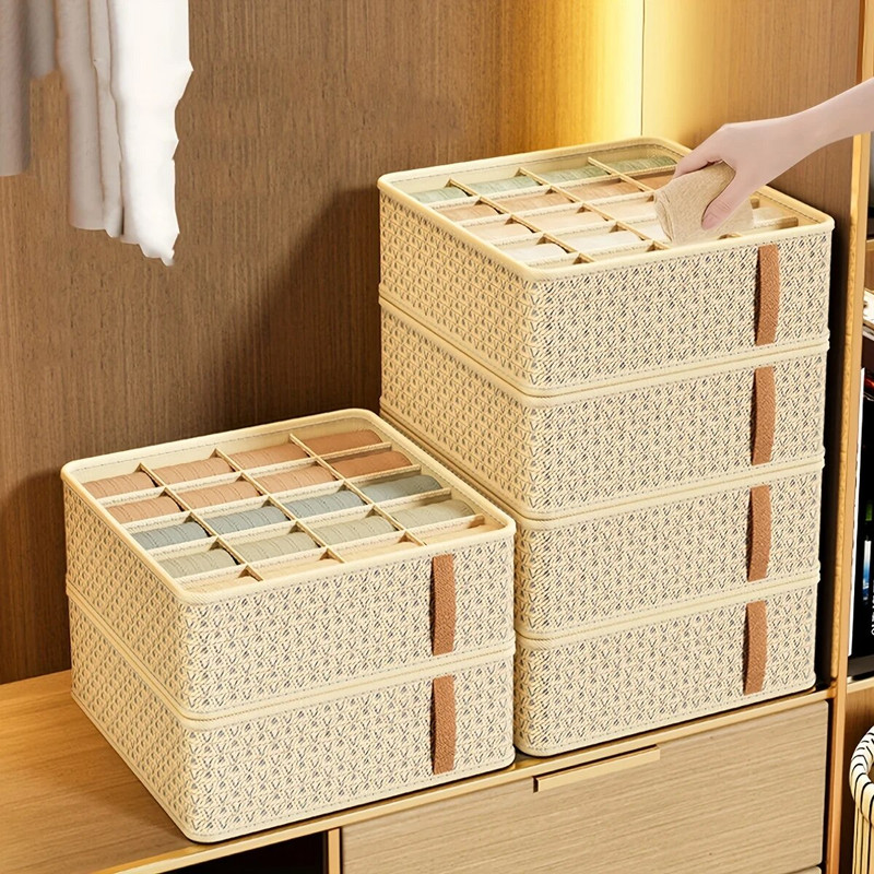 1db fehérnemű és zokni tároló doboz, fiókos multifunkcionális otthoni diákkollégiumi kivitelezés, gardrób rekesz
