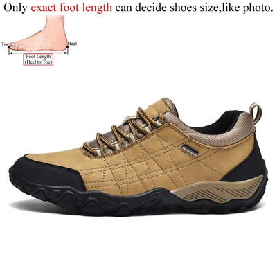 Proljeće Jesen Muške kožne planinarske cipele Planinske cipele za planinarenje na otvorenom Penjanje Praćenje staza 2022 Nova velika veličina 46 47