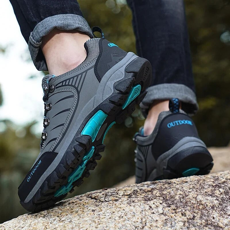 Meeste kingad vabaajajalatsid Meeste libisemiskindlad välimatkad matkatossud 2023 Uus mood, mugavad tossud paksu tallaga kingad