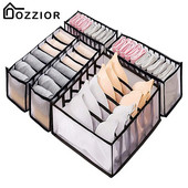 3 τεμ./Σετ Οργανωτής Εσωρούχων Κουτί αποθήκευσης Υπνοδωμάτιο Ντουλάπα Συρτάρι Κάλτσες Organizer Παντελόνι Σουτιέν Πτυσσόμενο διαχωριστικό Κουτιά αποθήκευσης