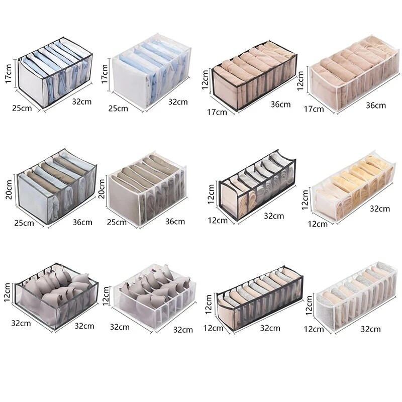 Teksad Organisatsioon Hoiukast Kapp Korraldaja aluspesu jaoks Riietus Organisatsioonisüsteem Sokid Püksid Sahtel Korraldajad Kapp