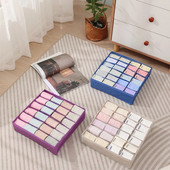 Sklopiva kutija za pohranu odjeće Organizator za čarape za pohranu ormarića i ladica Grudnjak Šal Donje rublje Organizator za gaćice za odjeću