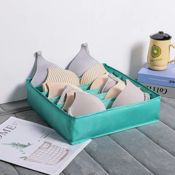 Сгъваема кутия за съхранение на дрехи Чорапи Органайзери за съхранение на шкафове и чекмеджета Сутиен Шал Бельо Органайзер за гащички За дрехи