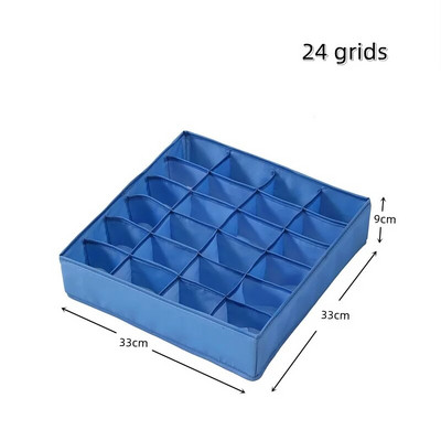 Sklopiva kutija za pohranu odjeće Organizator za čarape za pohranu ormarića i ladica Grudnjak Šal Donje rublje Organizator za gaćice za odjeću