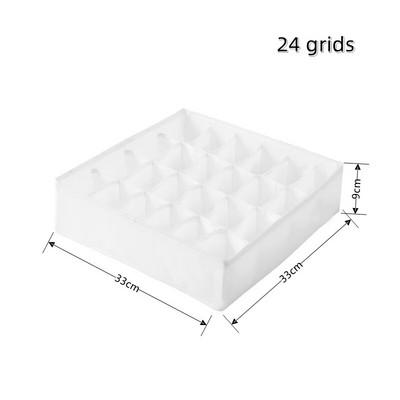 Sklopiva kutija za pohranu odjeće Organizator za čarape za pohranu ormarića i ladica Grudnjak Šal Donje rublje Organizator za gaćice za odjeću