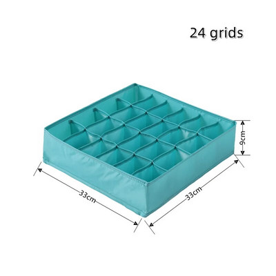 Sklopiva kutija za pohranu odjeće Organizator za čarape za pohranu ormarića i ladica Grudnjak Šal Donje rublje Organizator za gaćice za odjeću