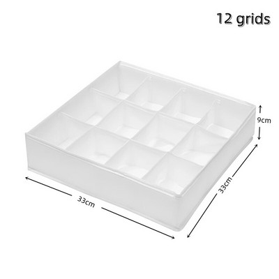 Sklopiva kutija za pohranu odjeće Organizator za čarape za pohranu ormarića i ladica Grudnjak Šal Donje rublje Organizator za gaćice za odjeću