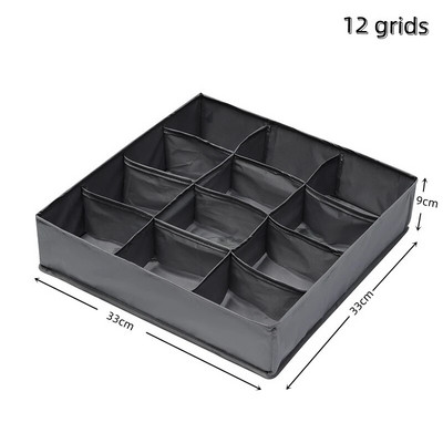 Sklopiva kutija za pohranu odjeće Organizator za čarape za pohranu ormarića i ladica Grudnjak Šal Donje rublje Organizator za gaćice za odjeću