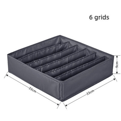 Sklopiva kutija za pohranu odjeće Organizator za čarape za pohranu ormarića i ladica Grudnjak Šal Donje rublje Organizator za gaćice za odjeću