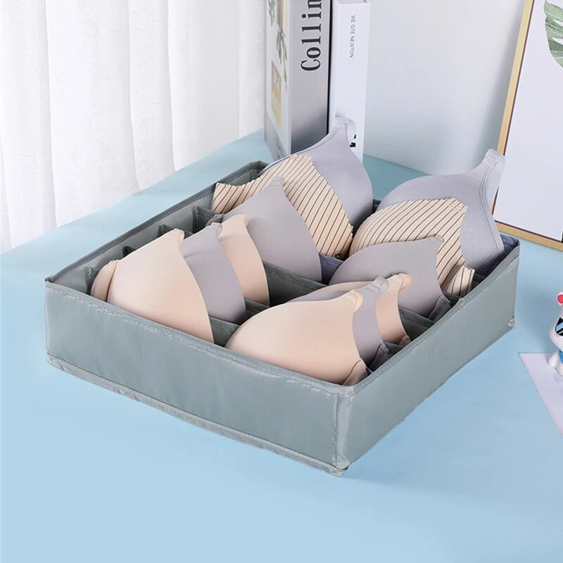 Sklopiva kutija za pohranu odjeće Organizator za čarape za pohranu ormarića i ladica Grudnjak Šal Donje rublje Organizator za gaćice za odjeću