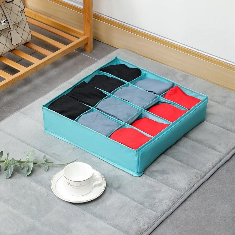 Sklopiva kutija za pohranu odjeće Organizator za čarape za pohranu ormarića i ladica Grudnjak Šal Donje rublje Organizator za gaćice za odjeću