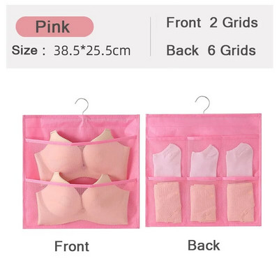 Lausriie kahepoolne aluspesu hoiukott Riidekapp Rippuv kott Kokkupandav riiete organiseerija Läbipaistvad sokid Rinnahoidja hoiukotid