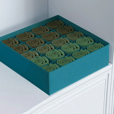 1PC-Εσώρουχα Organizer Ντουλάπι Συρτάρι Διαχωριστικό Κουτί Organizer Κάλτσες Σουτιέν Ζώνη Εσωρούχων Κουτί αποθήκευσης Ντουλάπα Ρούχα Όργανο αποθήκευσης