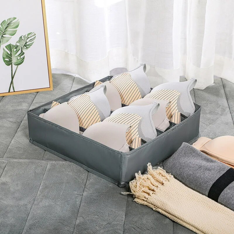 Odjeća Organizator za donje rublje Ladice Separator Majica Hlače Grudnjak Čarape Kutija za pohranu Sklopivi ormar Spavaća soba Sustav garderobe