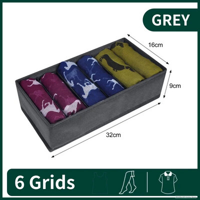 Organizator za donje rublje Čarape Grudnjak Hlače Kravata Kutija za pohranu Traperice Organizacija odjeće Ladice ormara Pregrade Organizatori za pohranu