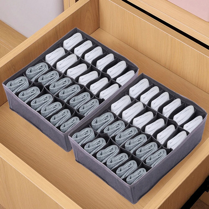 Organizator za donje rublje Čarape Grudnjak Hlače Kravata Kutija za pohranu Traperice Organizacija odjeće Ladice ormara Pregrade Organizatori za pohranu