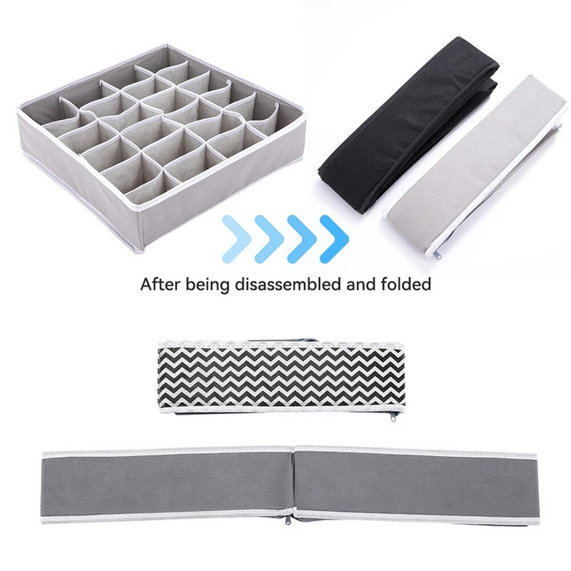 Organizator za donje rublje Čarape Grudnjak Hlače Kravata Kutija za pohranu Traperice Organizacija odjeće Ladice ormara Pregrade Organizatori za pohranu