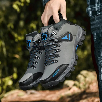 Meeste tossud nahast veekindlad matkasaapad 2023 Uued Turvajalatsid meeste spordijalatsid kvaliteetsed libisemiskindlad välisjalatsid