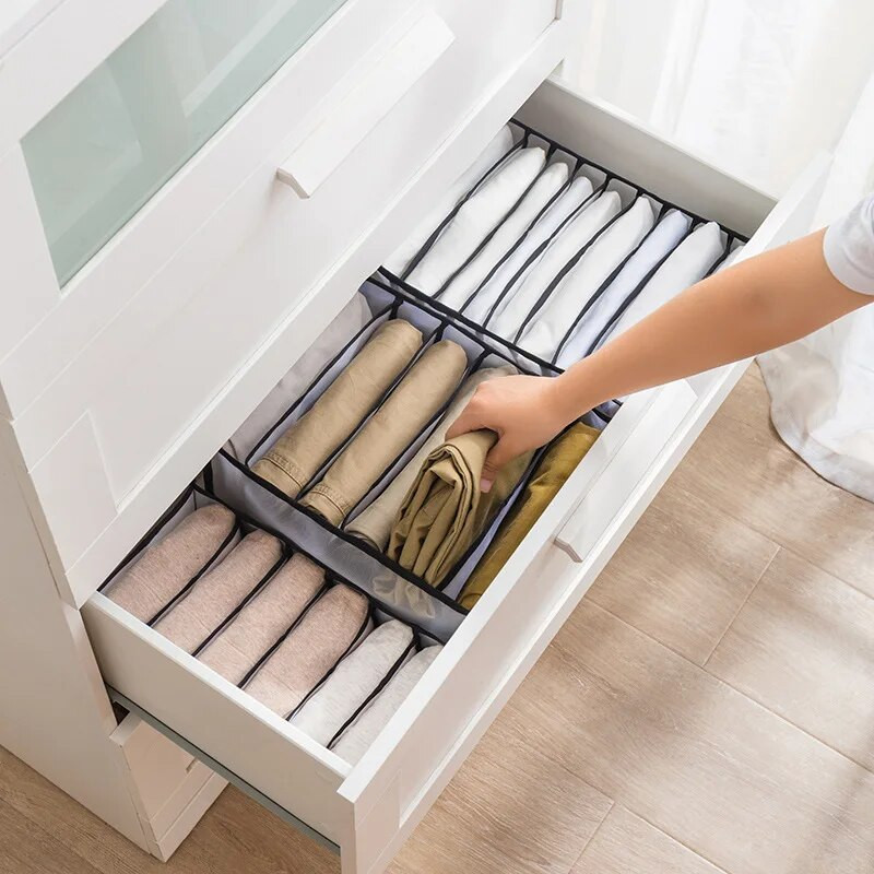 Organizator za traperice Grudnjak Donje rublje Čarape Kutija za pohranu Tajice Organizatori za odjeću Ormar za spavaću sobu Organizator za ladice