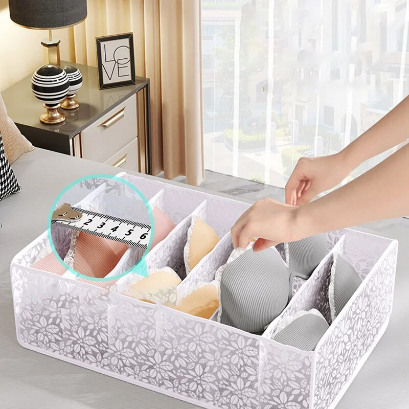 Új szekrény pulóver rendszerező Fiókelválasztó Rendező farmer alsóneműk zokni tároló doboz nadrág tároló rendszer ruhákhoz