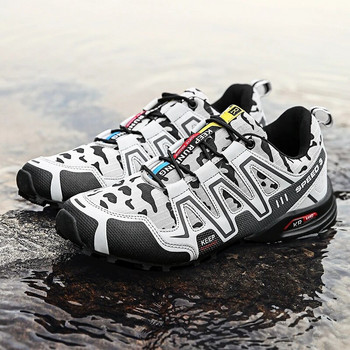 Υπαίθρια παπούτσια πεζοπορίας Αντιολισθητικά Ανδρικά παπούτσια Camping Platform Sneakers Ανδρικά παπούτσια Casual Ανδρικά Αδιάβροχα ελαφριά Sapato Masculino