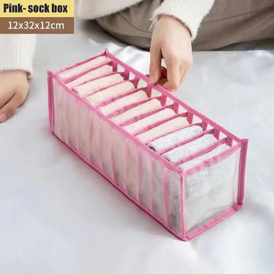 24 Tinkleliai Kojinių laikymo apatinis trikotažas Organizatoriaus dėžutės Sulankstomos spintelės stalčių laikikliai Drabužiai Spintos apatinės kelnės Liemenėlės laikymo dėžutė