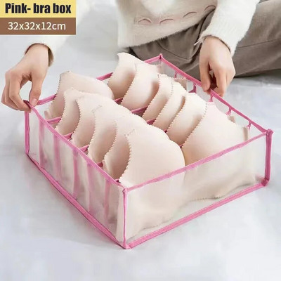 24 Tinkleliai Kojinių laikymo apatinis trikotažas Organizatoriaus dėžutės Sulankstomos spintelės stalčių laikikliai Drabužiai Spintos apatinės kelnės Liemenėlės laikymo dėžutė