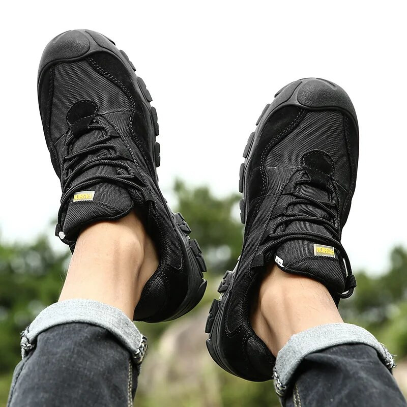 Õues veekindlad matkajalatsid Hingavad taktikalised lahingusaapad Kõrbe treeningtossud libisemisvastased meeste matkajalatsid