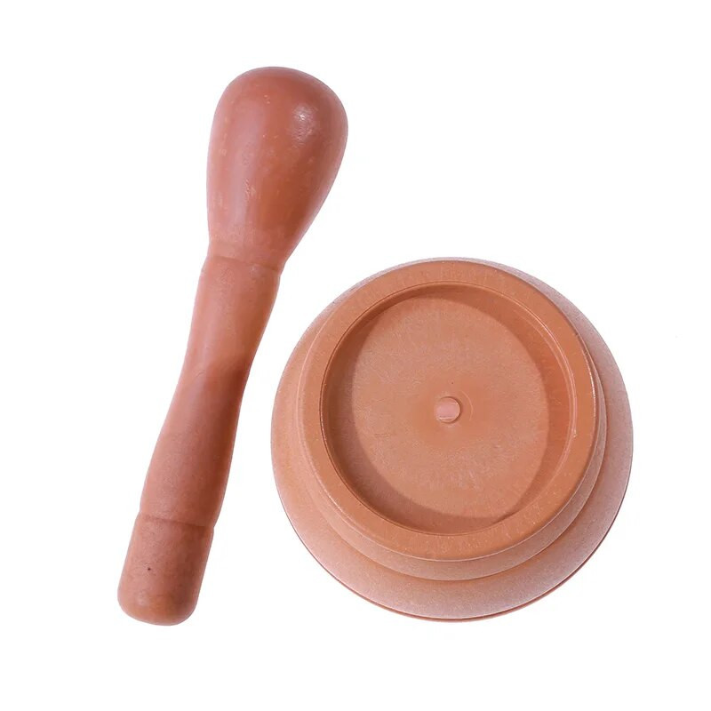 Set tučaka za žbuku od smole, češnjak, začinsko bilje, zdjela za mljevenje, drobilica, kuhinjski alati