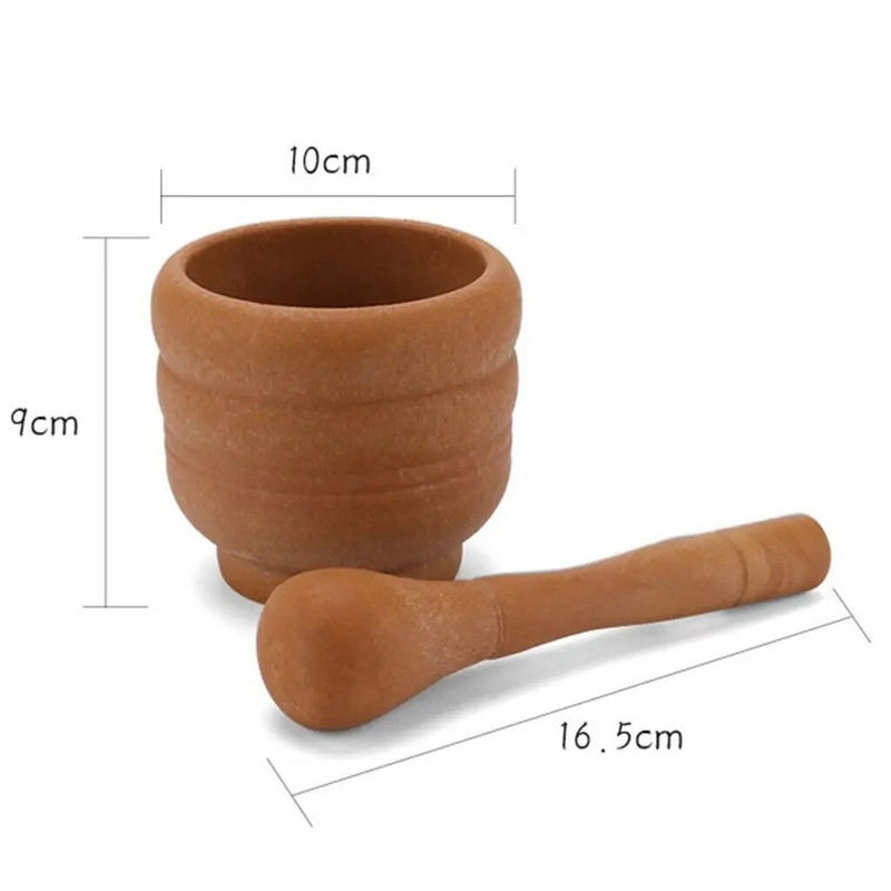 Mördi ja nuia komplekt Vürtsveski PP jahvatuskausi komplekt Küüslaugupurusti Köögitööriist Ürdipurusti Kodus küpsetamiseks lihtne puhastada