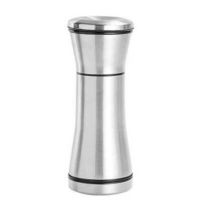 304 nerūdijančio plieno pipirų malūnėlis rankiniu būdu pasukite jūros druskos malūnėlį buityje didelės talpos prieskonių buteliuko virtuvės prieskonių įrankiai