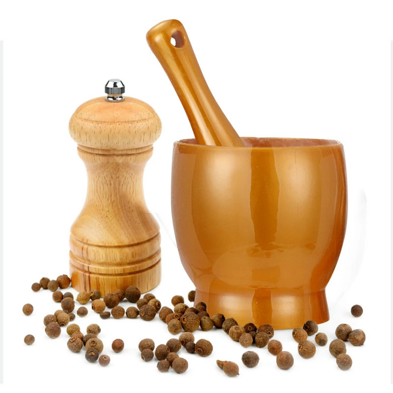 Plastikinis skiedinys ir grūstuvėlis tablečių smulkintuvas Prieskonių malūnėlis Žolelių dubuo Pesto milteliai Rankinis šlifavimo įrankis Virtuvės česnakų tyrės malūnėlis