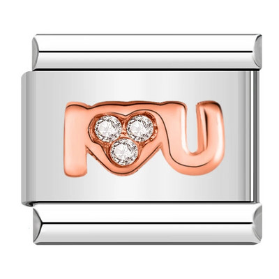 Hapiship Fashion 2022 2023 Sexy Eye Angel Miss You Italian Links Charm Fit 9mm Apyrankės Nerūdijančio plieno Papuošalai pasidaryk pats DJ601