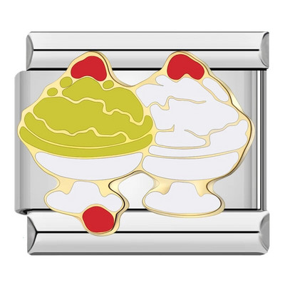 „Hapiship 2023“ nauja mada, gėlės, sporto, pajūrio žavesys Itališkos nuorodos, tinkančios 9 mm apyrankei iš nerūdijančio plieno gaminant papuošalus DJ644-D