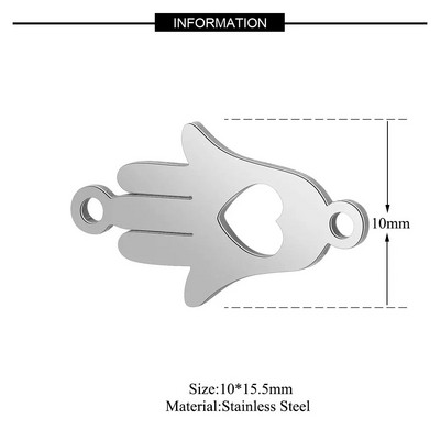 5tk/partii 316 roostevabast terasest koerakäpa kassi loomavõlu hulgimüük Päikese om konnektor jooga lootose süda ehete valmistamise meisterdamise amuletid