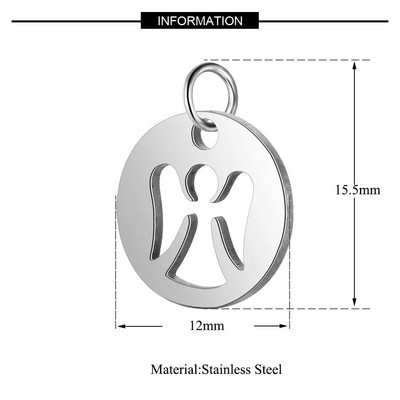 5tk/partii 316 roostevabast terasest koerakäpa kassi loomavõlu hulgimüük Päikese om konnektor jooga lootose süda ehete valmistamise meisterdamise amuletid