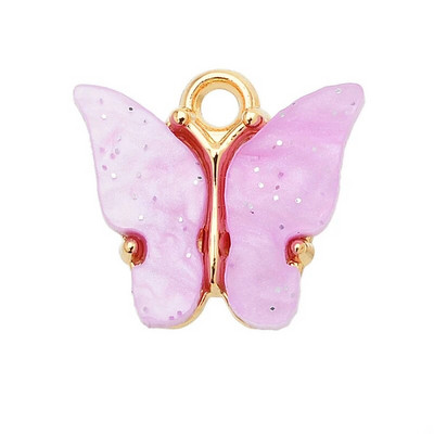 Nauji 16 spalvų Spalvingi mieli drugelių pakabukai „pasidaryk pats“ papuošalai, drugelių auskarai, papuošalų aksesuarai, didmeninė prekyba gyvūnų žavesiu