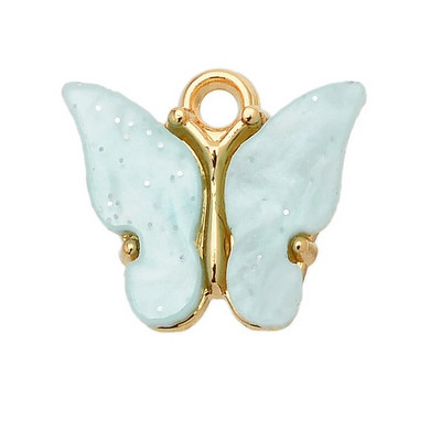 Nauji 16 spalvų Spalvingi mieli drugelių pakabukai „pasidaryk pats“ papuošalai, drugelių auskarai, papuošalų aksesuarai, didmeninė prekyba gyvūnų žavesiu