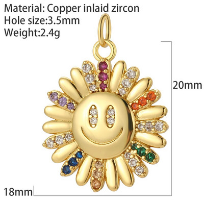 Evil Blue Eye Flower Heart Charms για κοσμήματα που φτιάχνουν χαριτωμένο πουλί πεταλούδα αρκουδάκι Χρυσό χρώμα Dijes Diy σκουλαρίκια κολιέ βραχιόλι