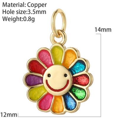 Evil Blue Eye Flower Heart Charms για κοσμήματα που φτιάχνουν χαριτωμένο πουλί πεταλούδα αρκουδάκι Χρυσό χρώμα Dijes Diy σκουλαρίκια κολιέ βραχιόλι