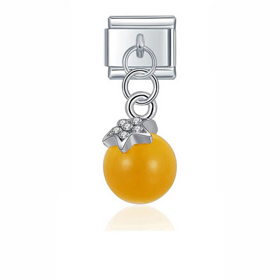 Hapiship Naujas Originalus Daisy Bell Blue Turtle karoliukai Italų Link Charm Fit 9mm Apyrankė Nerūdijančio plieno papuošalai DIY Gaming DJ317