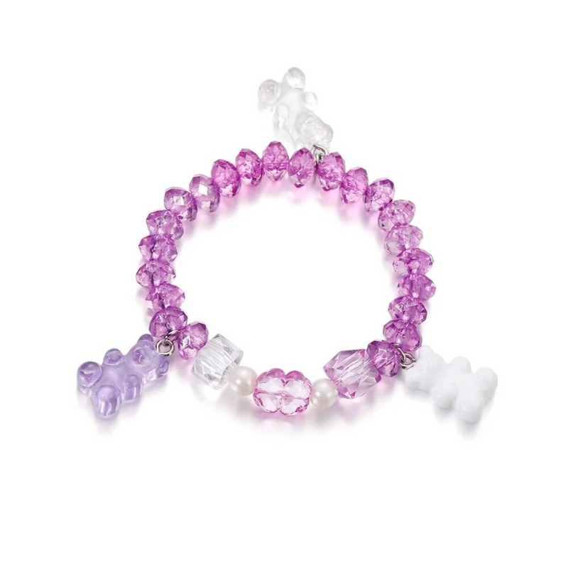 10/20 vnt. Candy Bear pakabukų pakabukai kaklo papuošalams apyrankės auskarai papuošalų kūrimas pasidaryk pats. Dervos meškiukai Kalėdų kūrimas