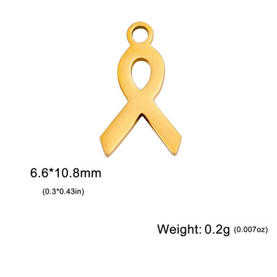 Teamer 5 kom/lot Privjesci od nehrđajućeg čelika za izradu nakita Medvjedić lišće Zvijezde Privjesak Mini privjesak Narukvica DIY dodaci Hot Sale