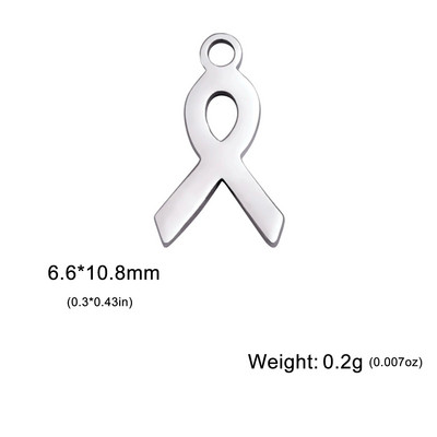 Teamer 5 kom/lot Privjesci od nehrđajućeg čelika za izradu nakita Medvjedić lišće Zvijezde Privjesak Mini privjesak Narukvica DIY dodaci Hot Sale