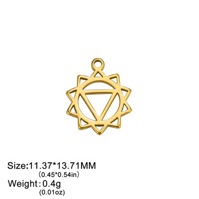 Teamer 5 kom/lot Privjesci od nehrđajućeg čelika za izradu nakita Medvjedić lišće Zvijezde Privjesak Mini privjesak Narukvica DIY dodaci Hot Sale